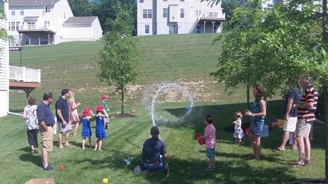 Birthday Party in Baily Station, June 2012.
